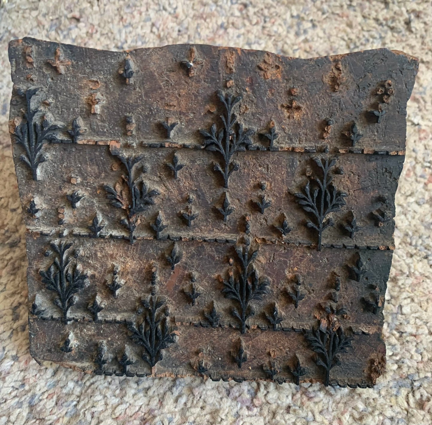 Antique Textile Stamp