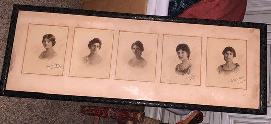Antique “All My Girlfriends” signed photos