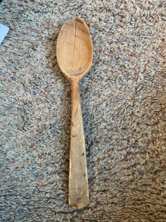 Antique Wooden Spoon