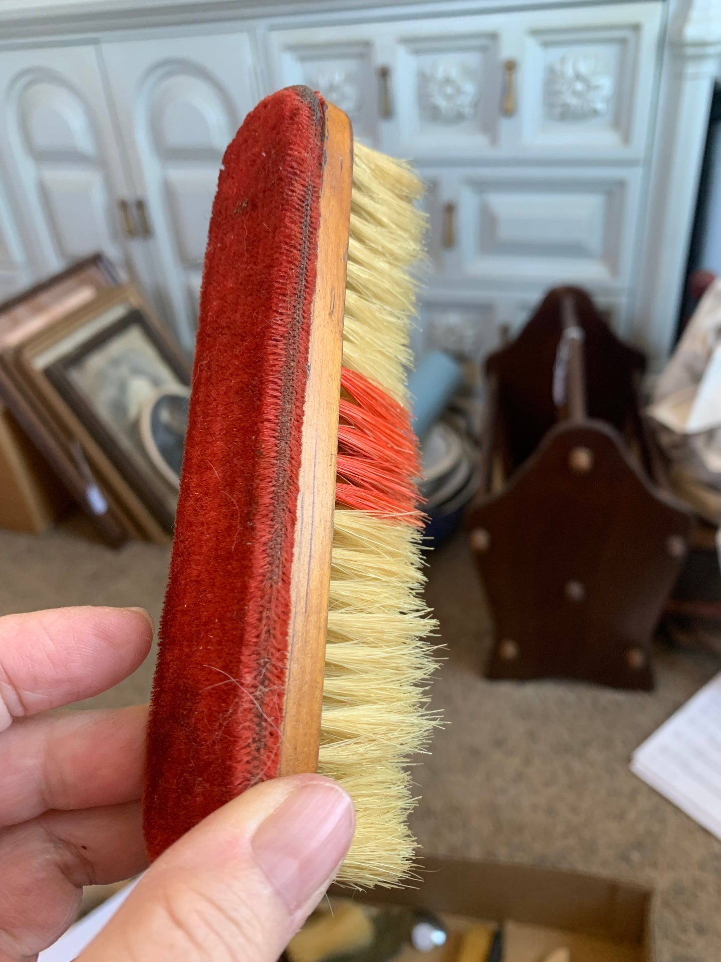 Vintage clothing no wood brush