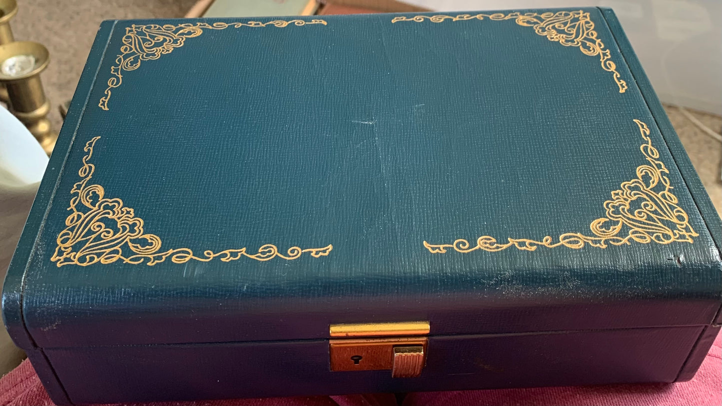 Vintage Farmington Jewelry Box with Key
