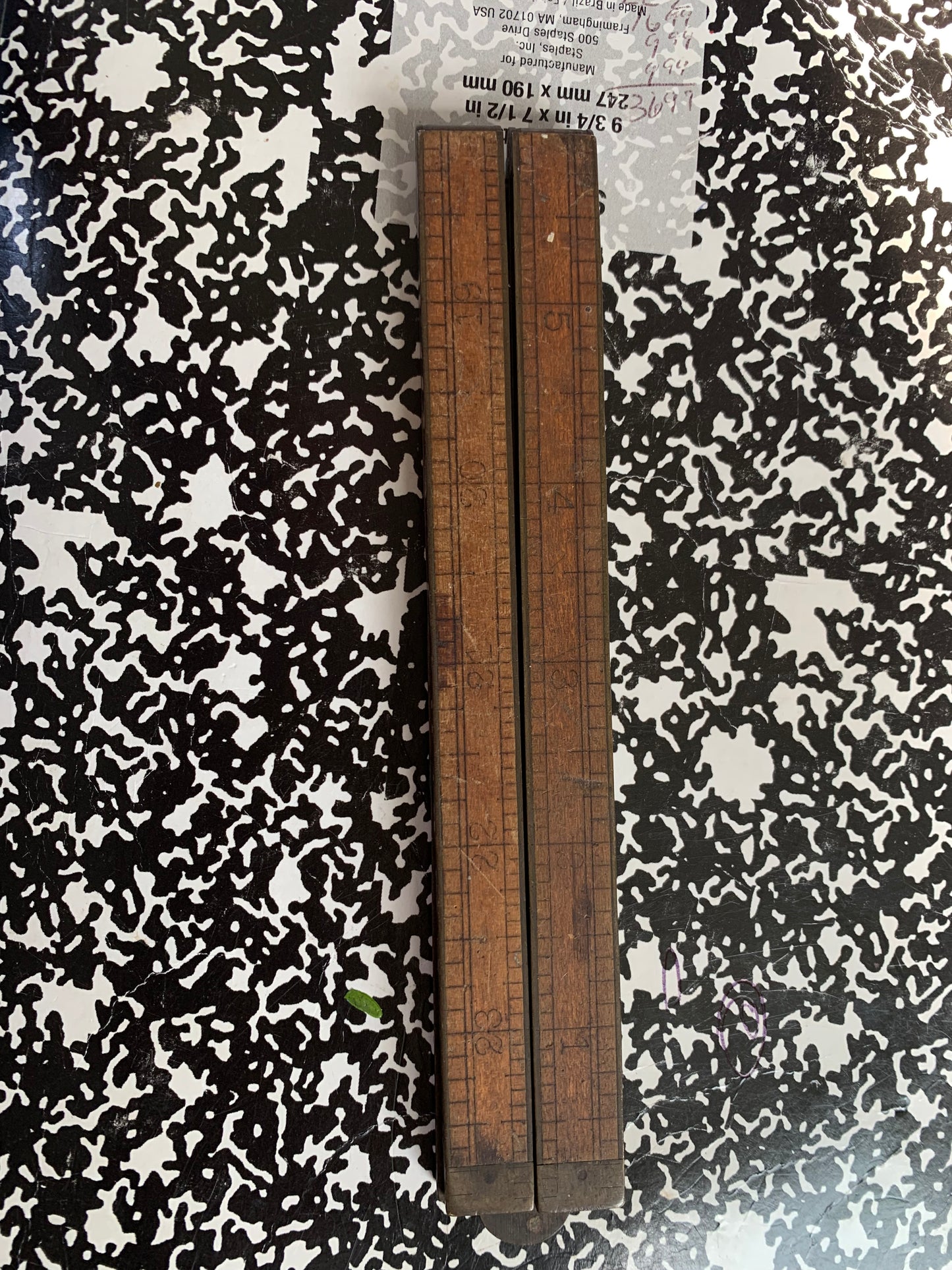 1930 Stanley Folding Ruler