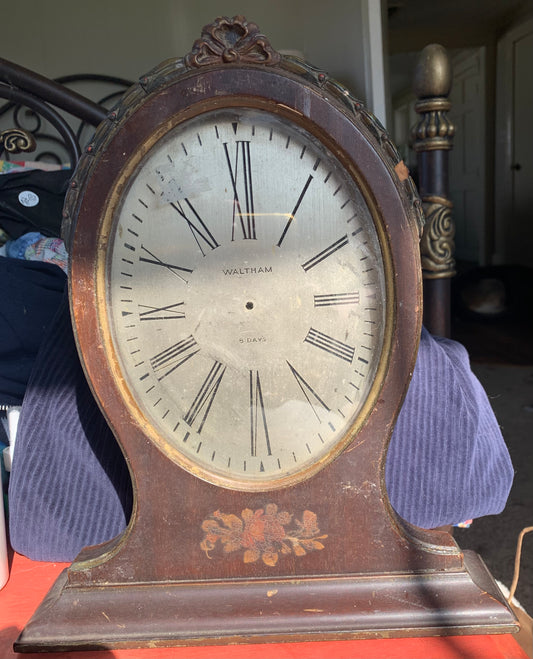 1900’s Waltham American 8 day clock