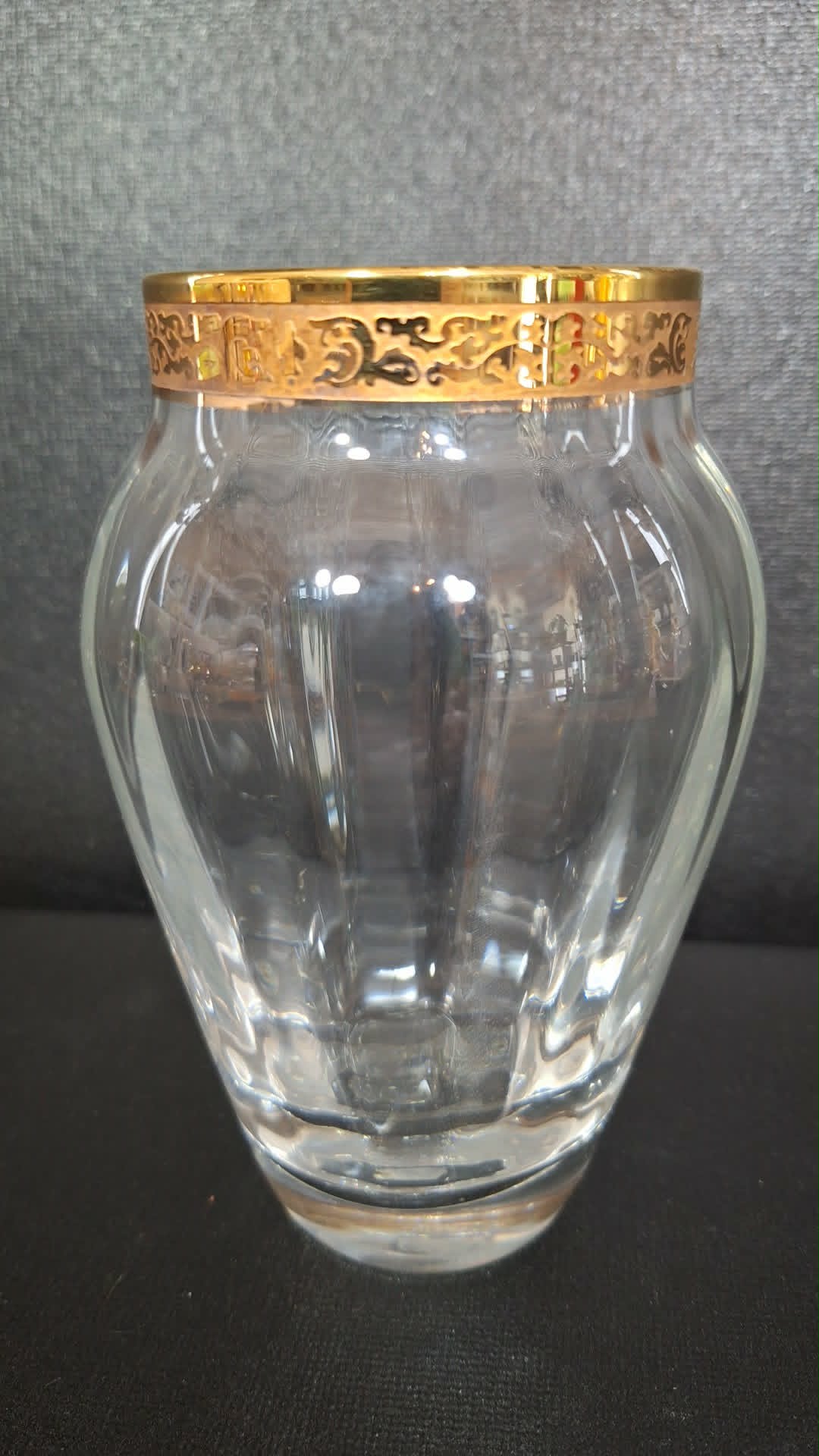 Lenox Autumn Collection Crystal Vase