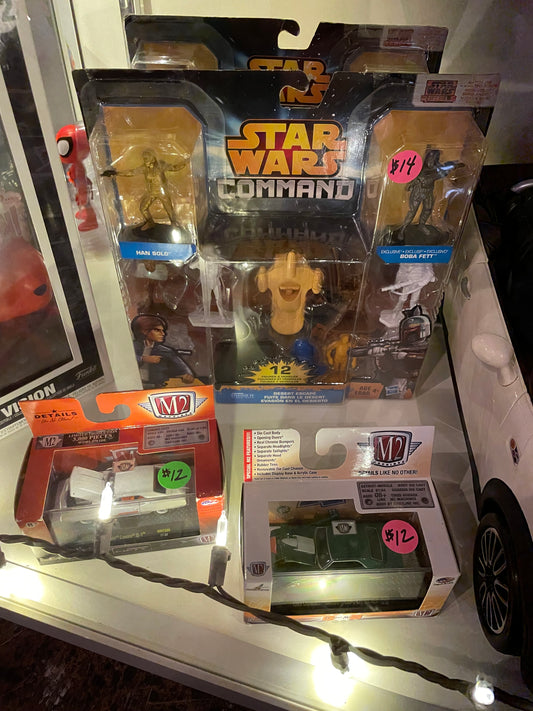 TOY = M2 GREEN 1969 CAMARO 1:64 SCALE CAR