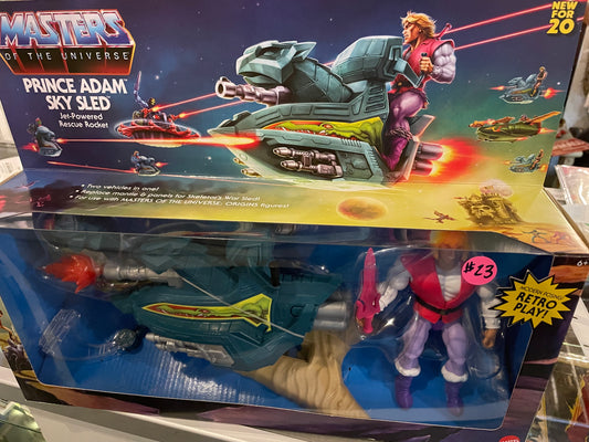 TOY = MOTU PRINCE ADAM SKY SLED