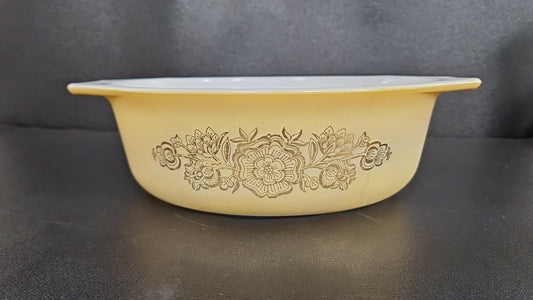 Pyrex Golden Rosette 043 Casserole