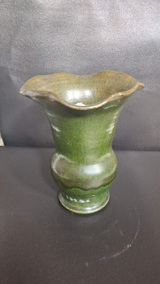 Royal Crown Green Vase