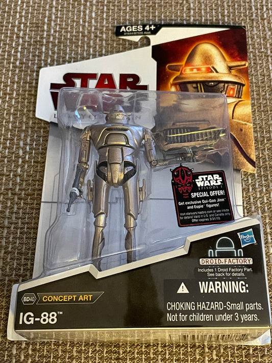 TOY = STAR WARS LEGACY IG-88