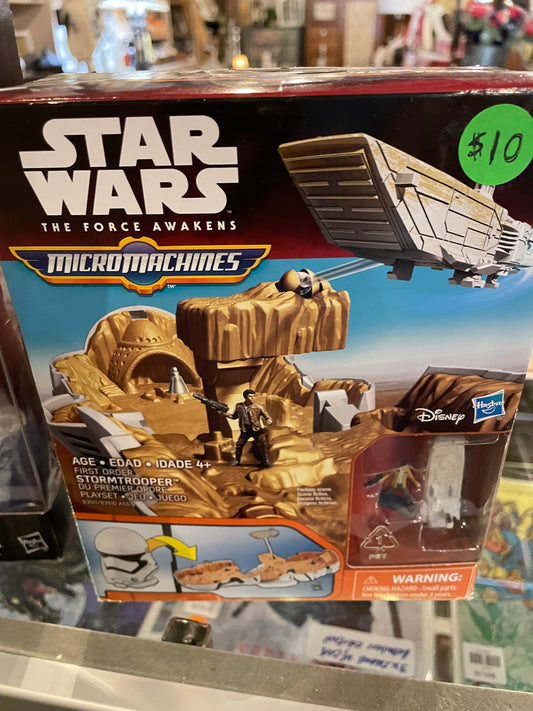 Toy = Star Wars MicroMachines Stormtrooper