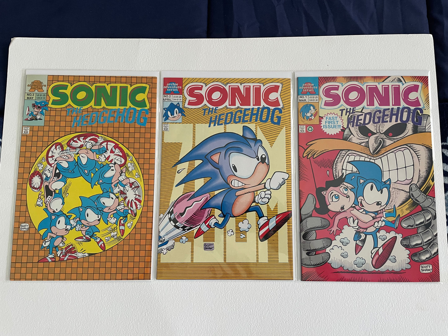 Comic Book = Sonic The Hedgehog Group