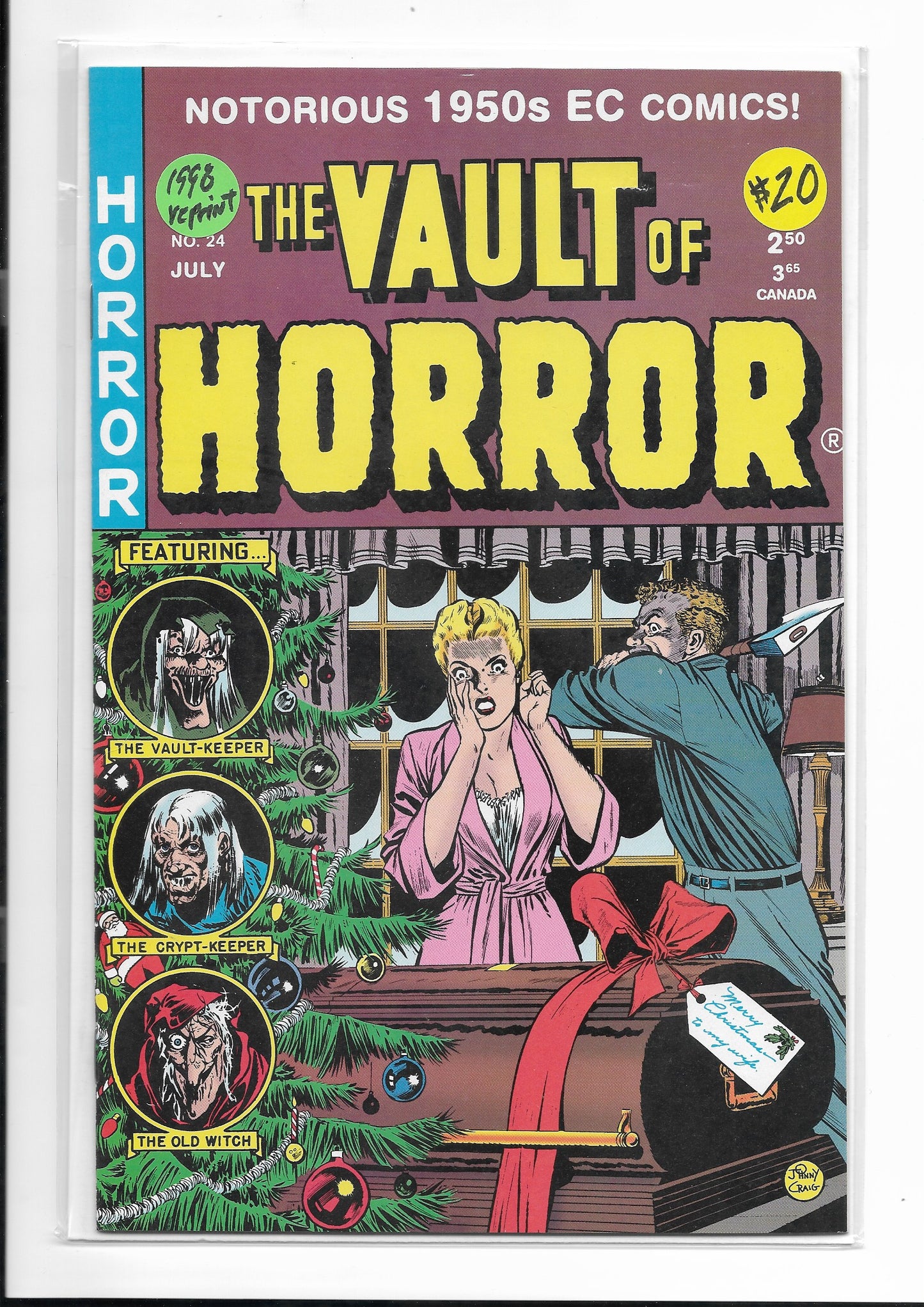 Comic = Vault of Horror Reprint #24