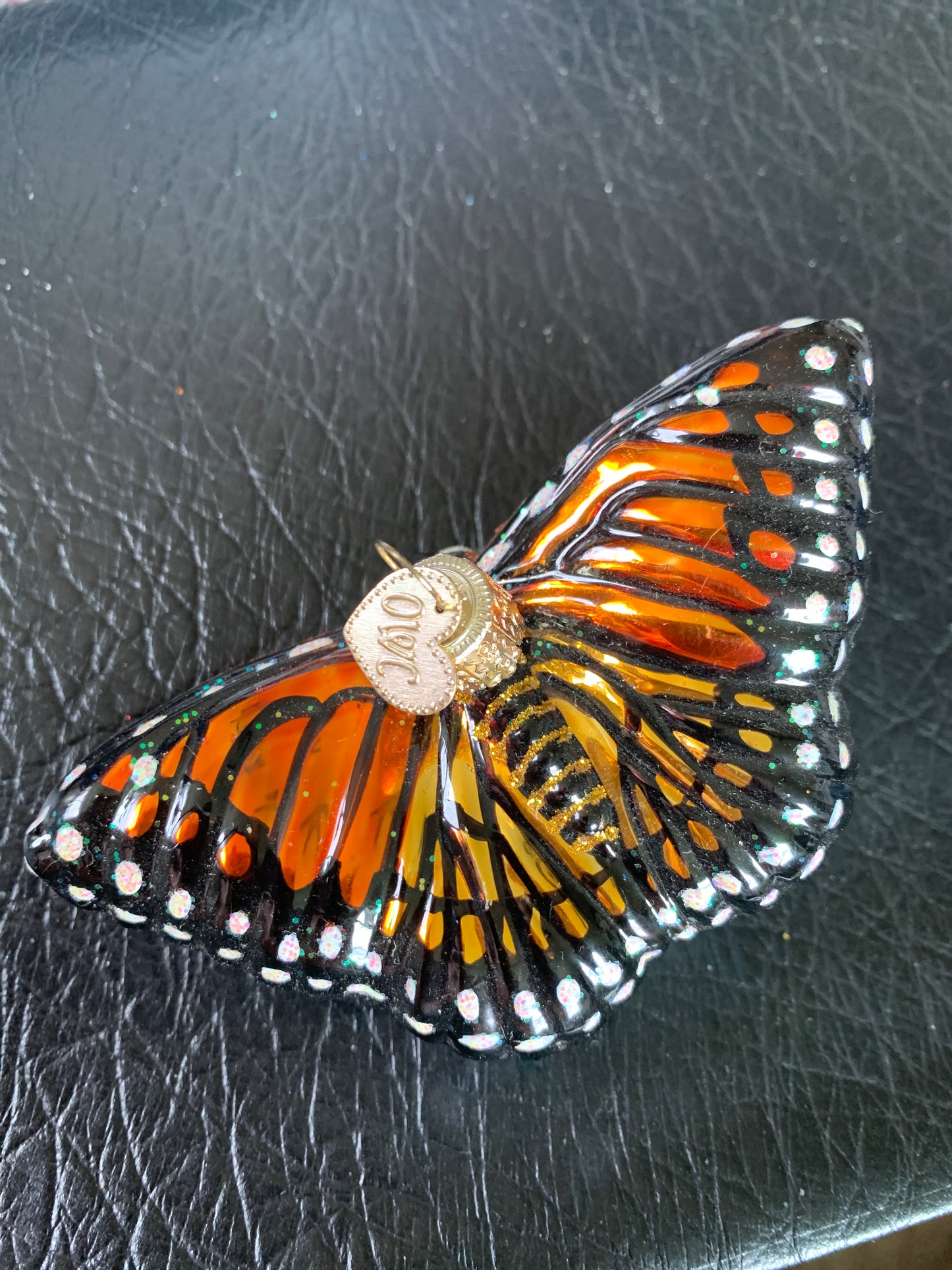 Monarch Butterfly Old World Christmas ornament