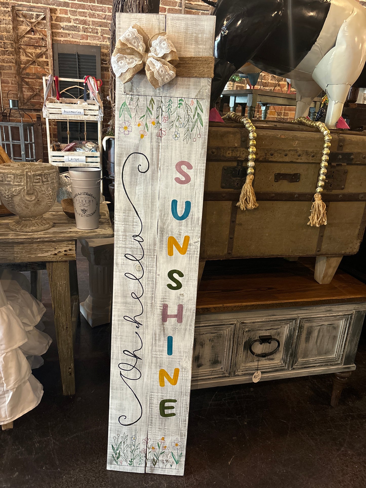 Sunshine porch sign