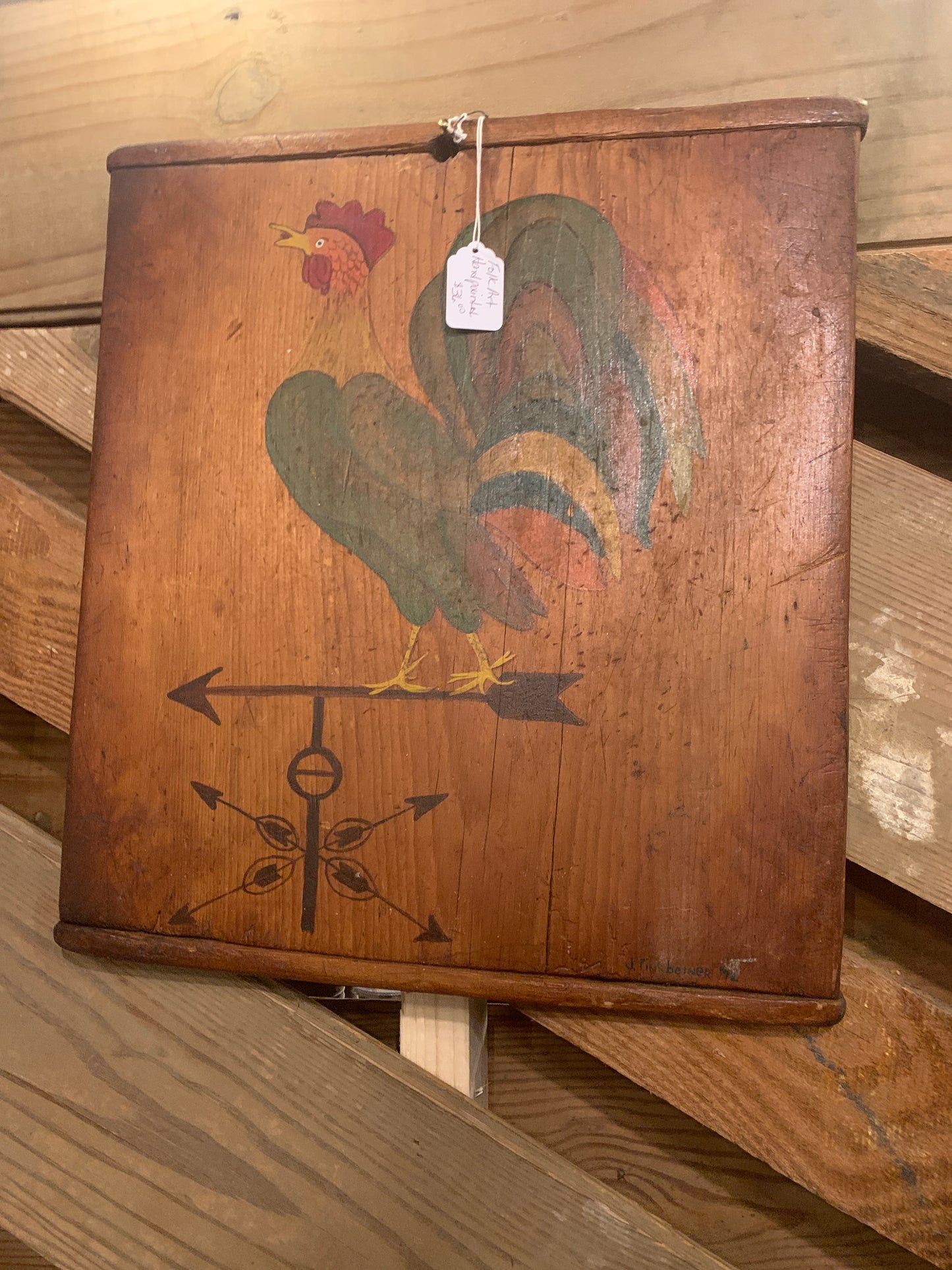 Folk Art Rooster