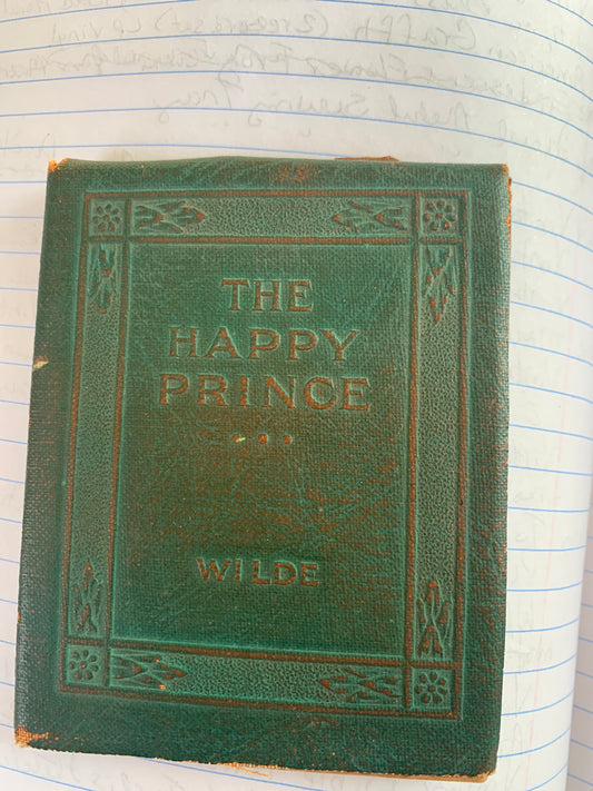 Vintage Little Leather Library Book