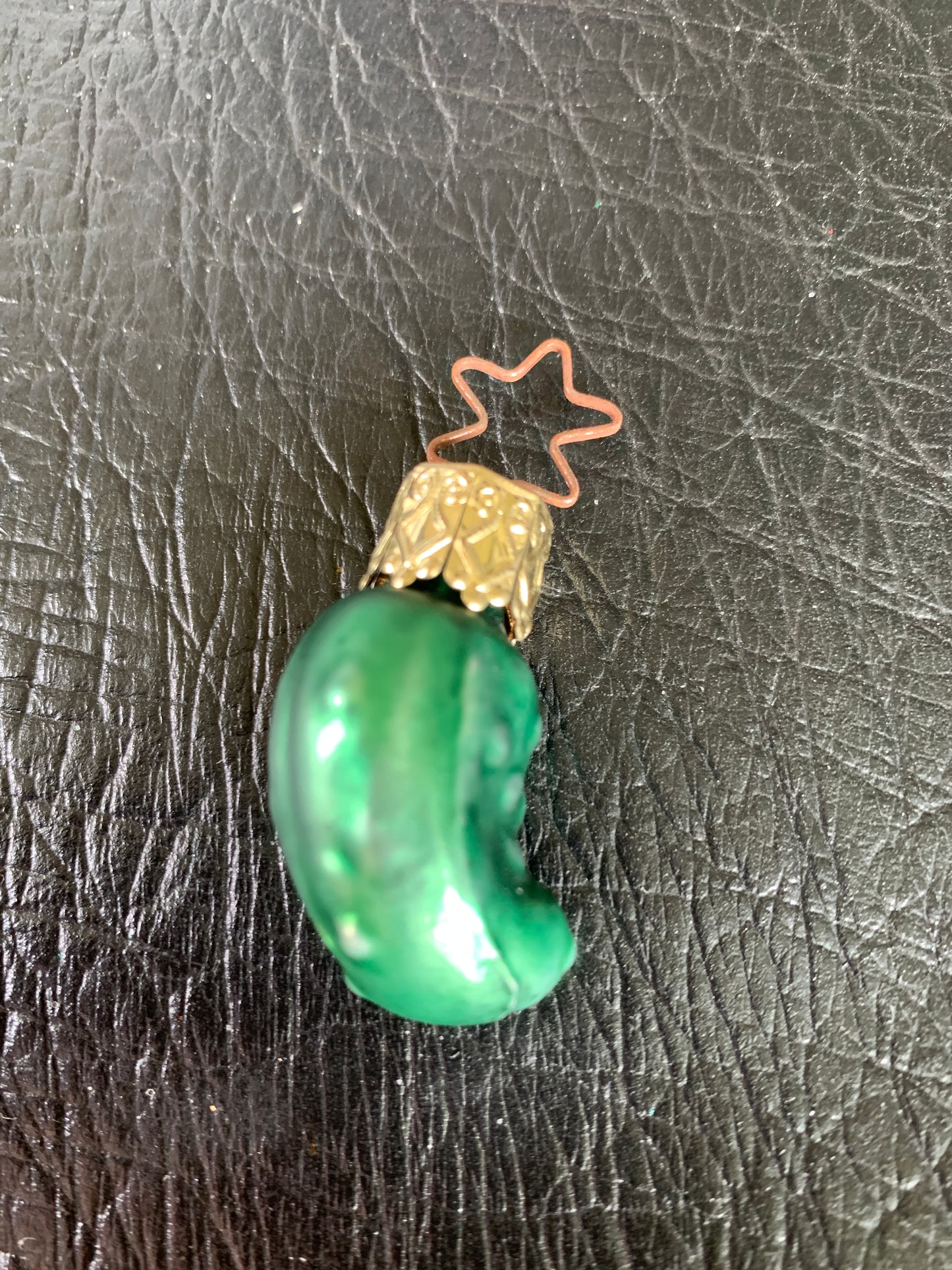 German Glass Pickle Ornament