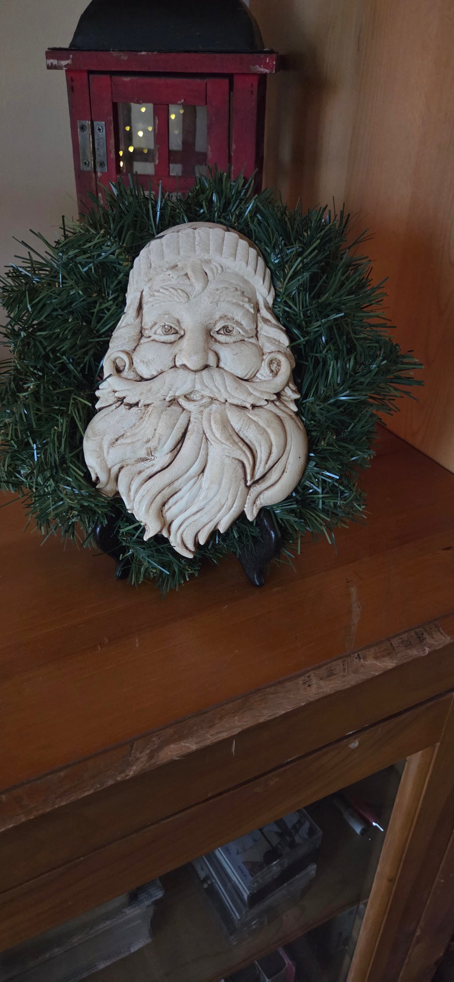 Santa wreath