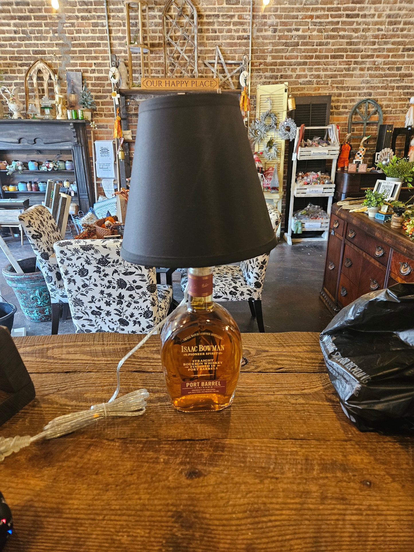 Whiskey lamp