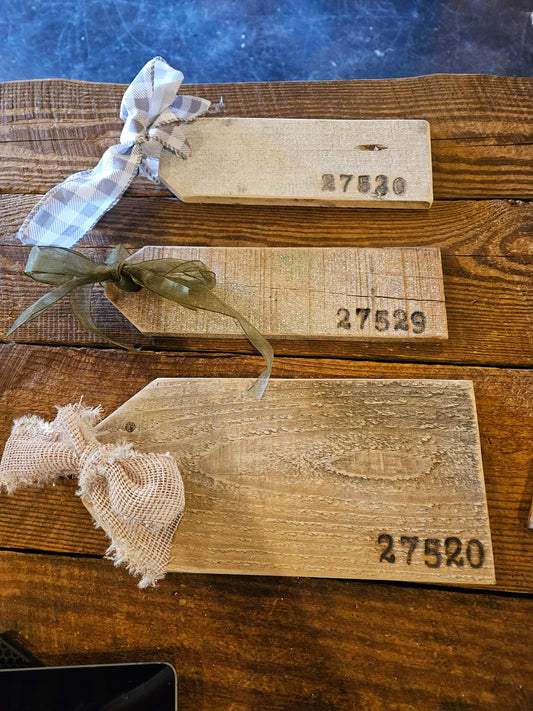 Zip code tags medium