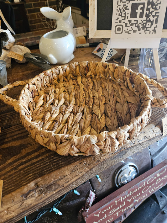 Rattan tray