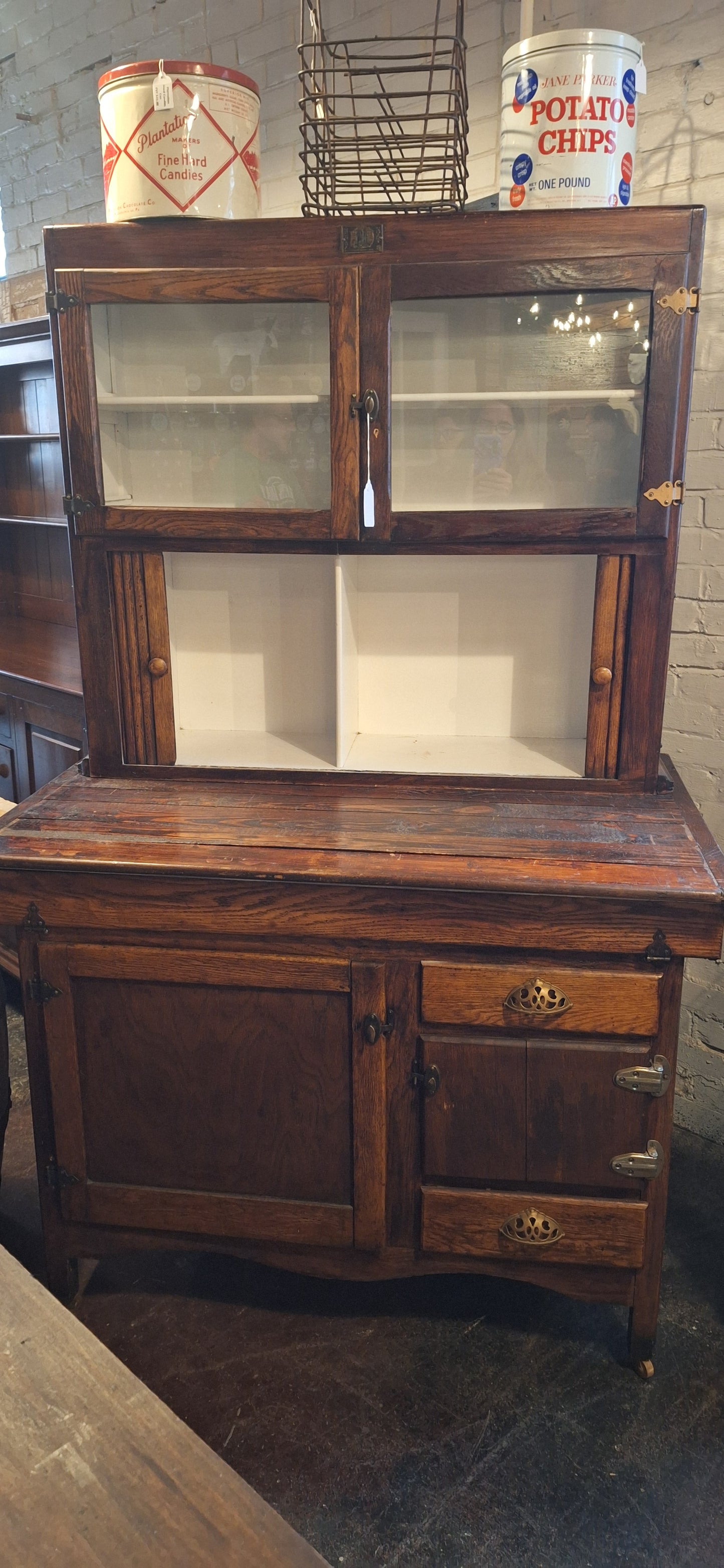 Green Castle Baking Cabinet