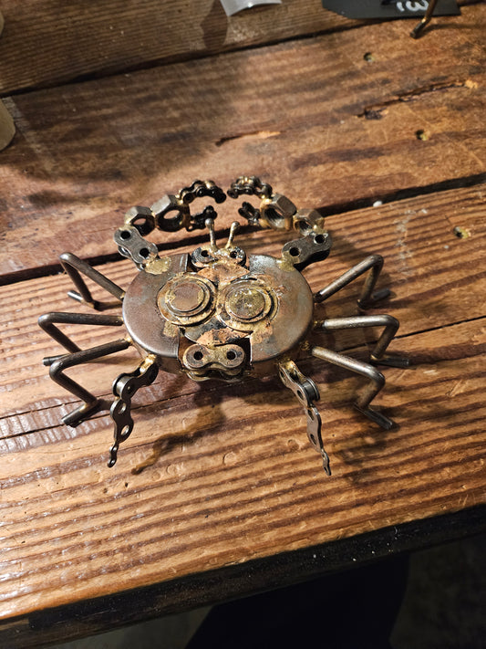 Metal crab