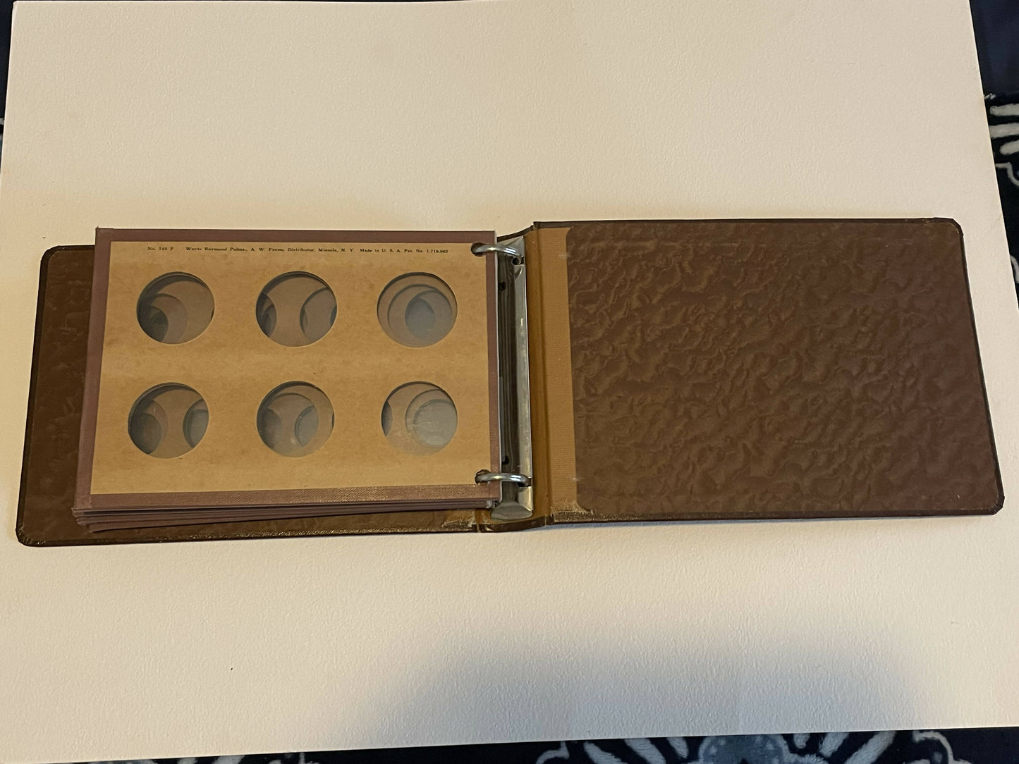 Coins = VINTAGE NATIONAL COIN ALBUM
