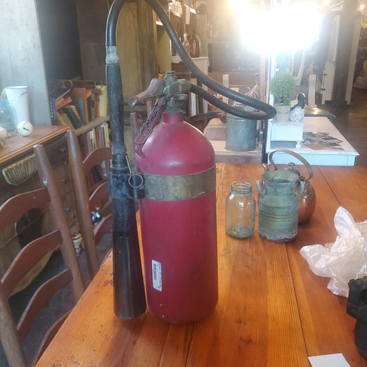 Antique fire extinquisher