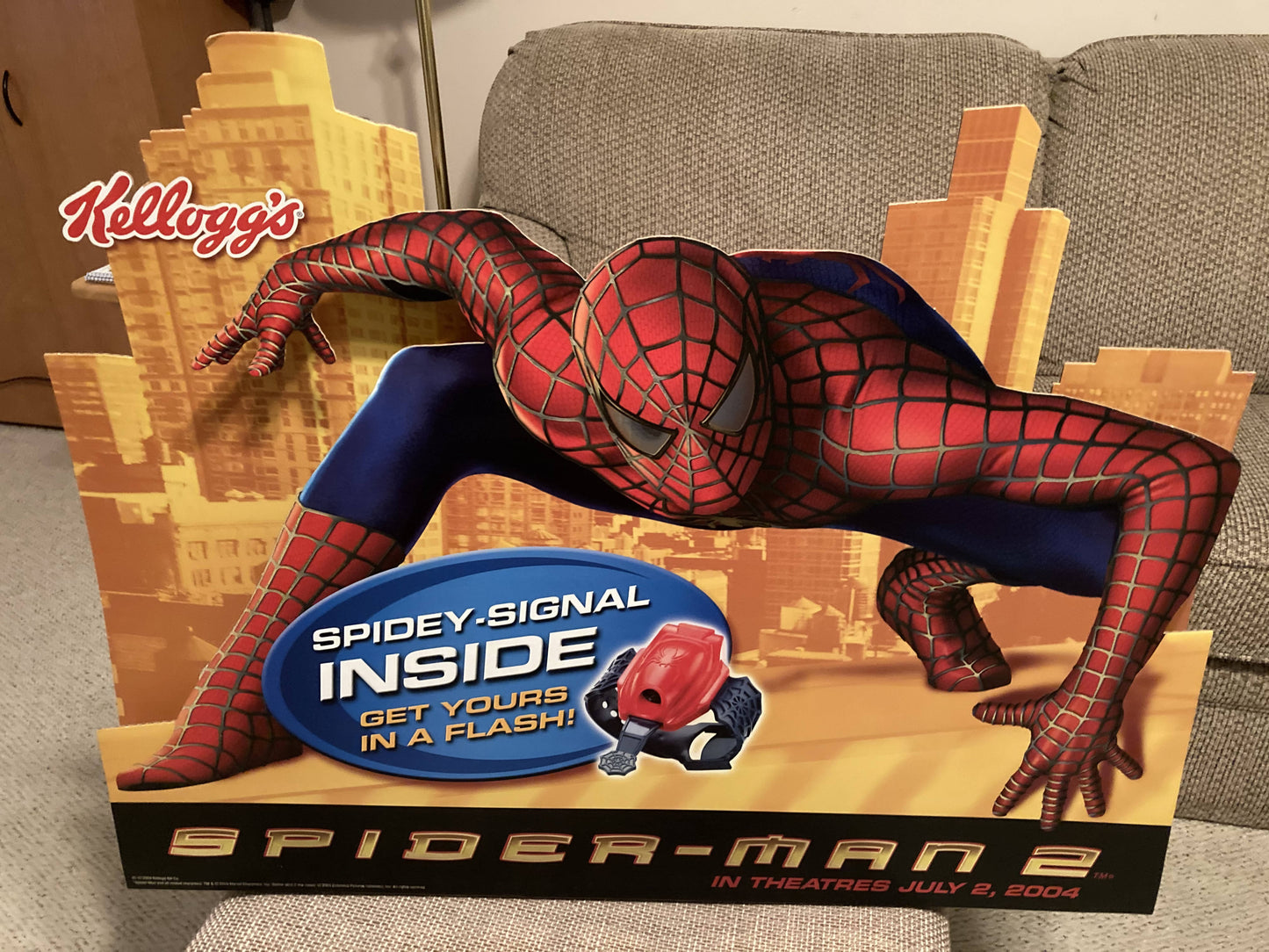 Advertising = SPIDER-MAN 2 & KELLOGG'S 3D STORE DISPLAY
