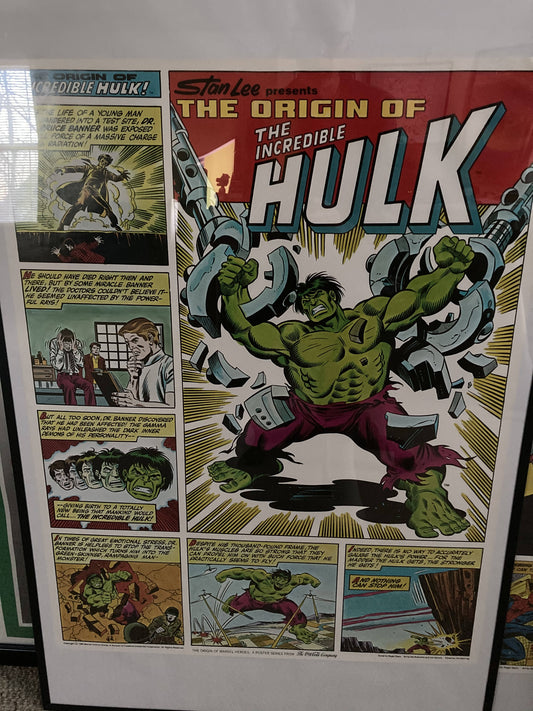 Advertising = VINTAGE HULK POSTER COCA COLA 1980