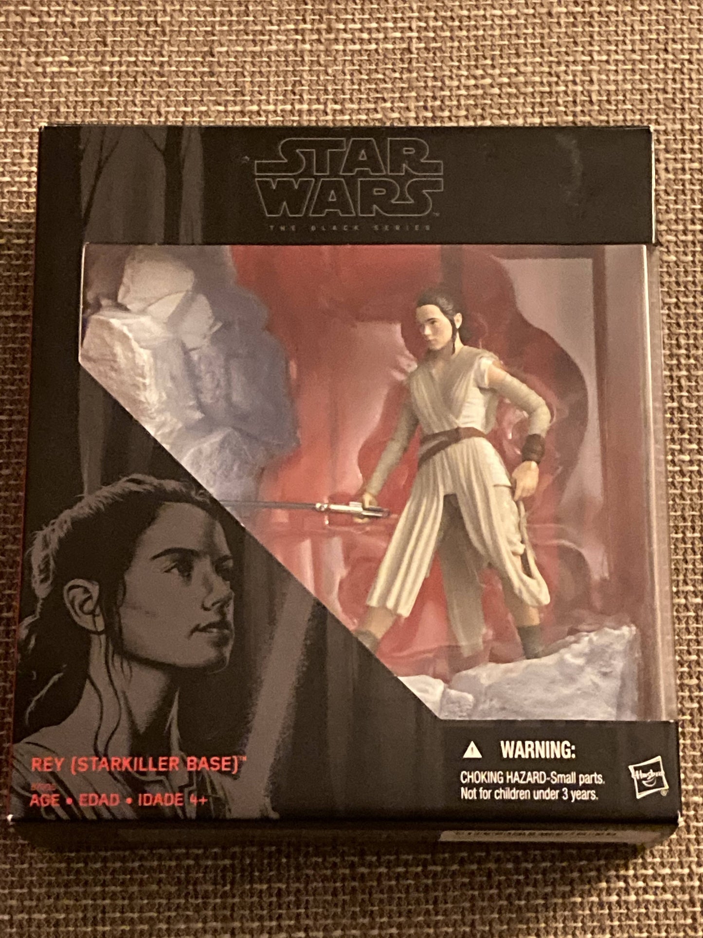 Toy = STAR WARS The Black Series Action Figure Rey (Starkiller Base) Hasbro 2015 MIB
