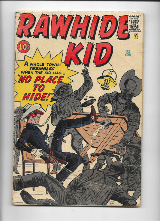 Comic Book = RAWHIDE KID #23 - ORIGIN RETOLD!