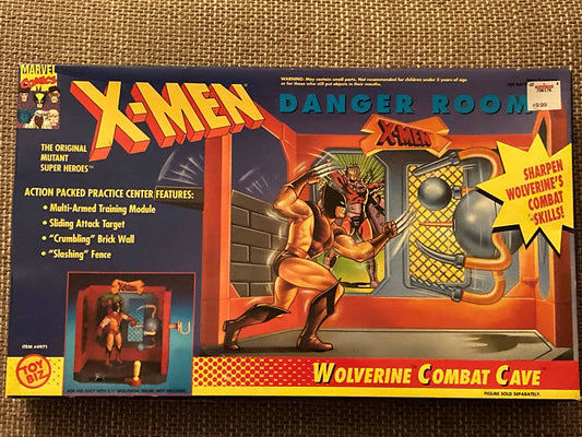 Toy = Toy Biz X-Men Danger Room Wolverine Combat Cave