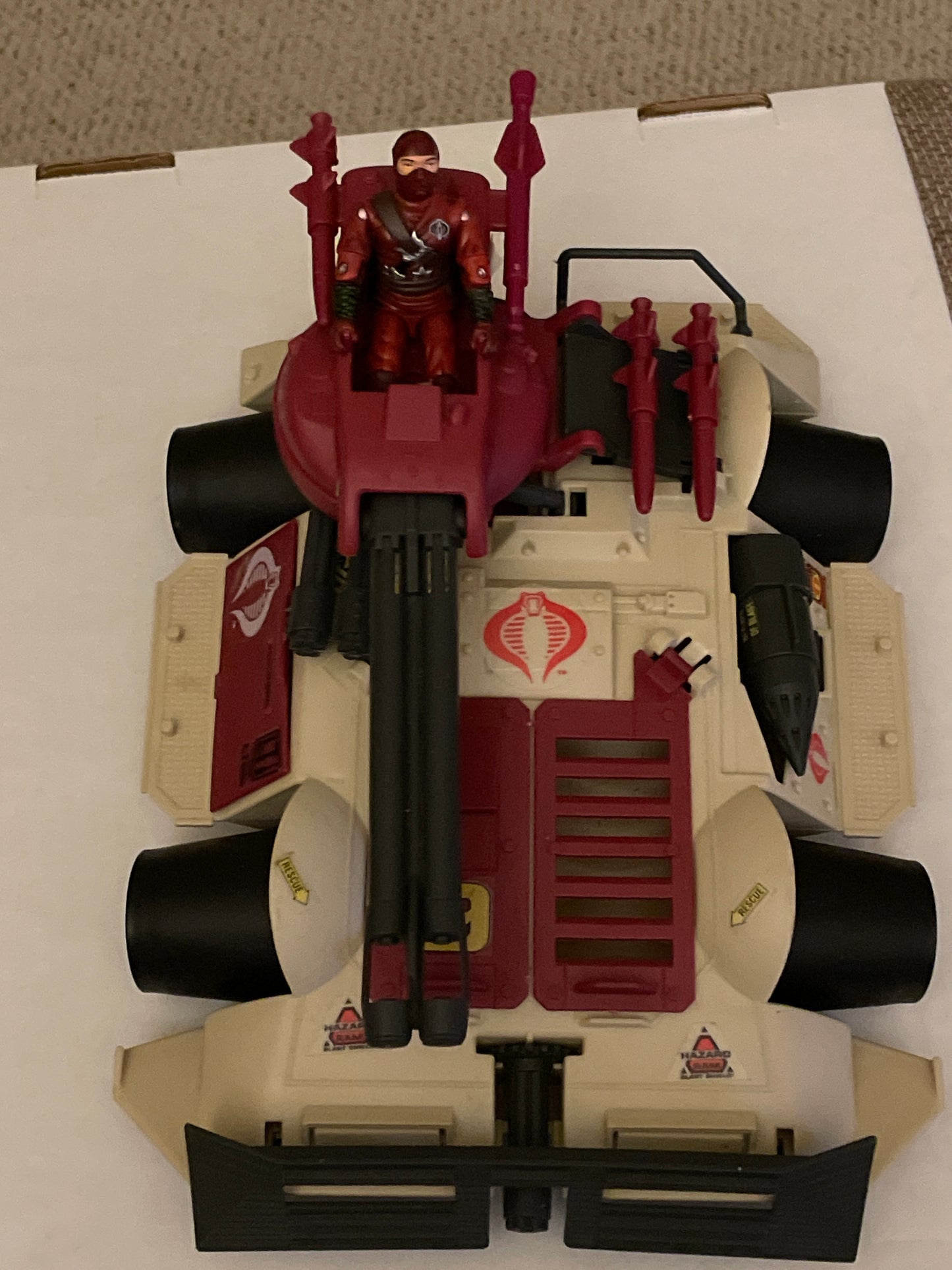 Toy = G.I. JOE COBRA RAGE URBAN ASSAULT VEHICLE (1989)