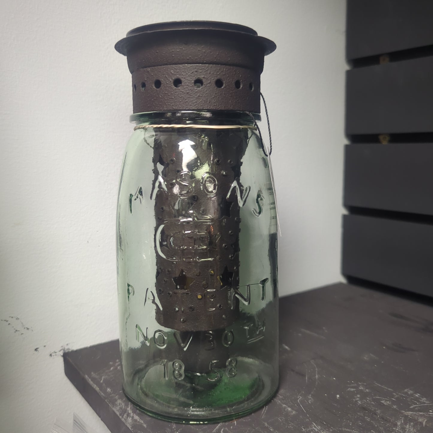 Punched Tin Tart Warmer