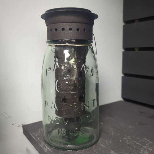 Punched Tin Tart Warmer