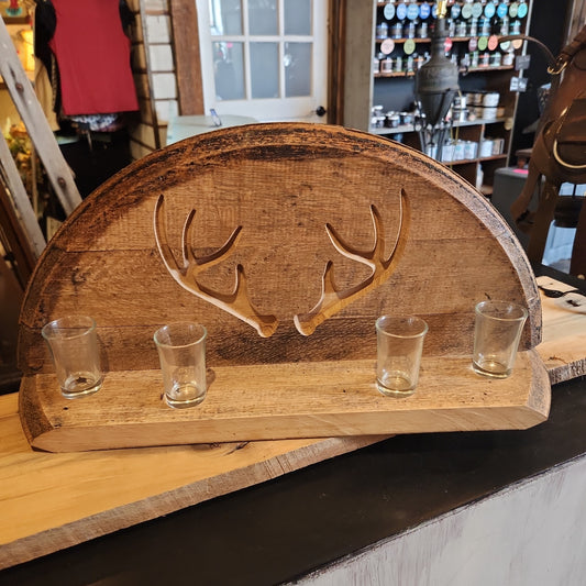 Antler Shot Board