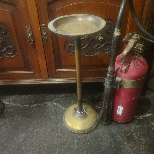 Vintage Brass Smoker's Stand
