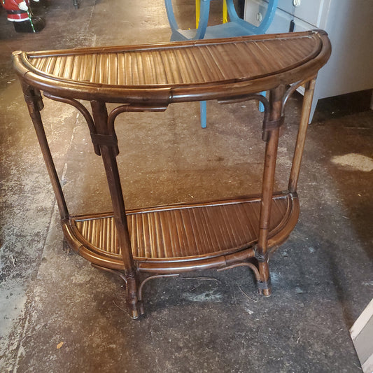 Vintage bamboo table