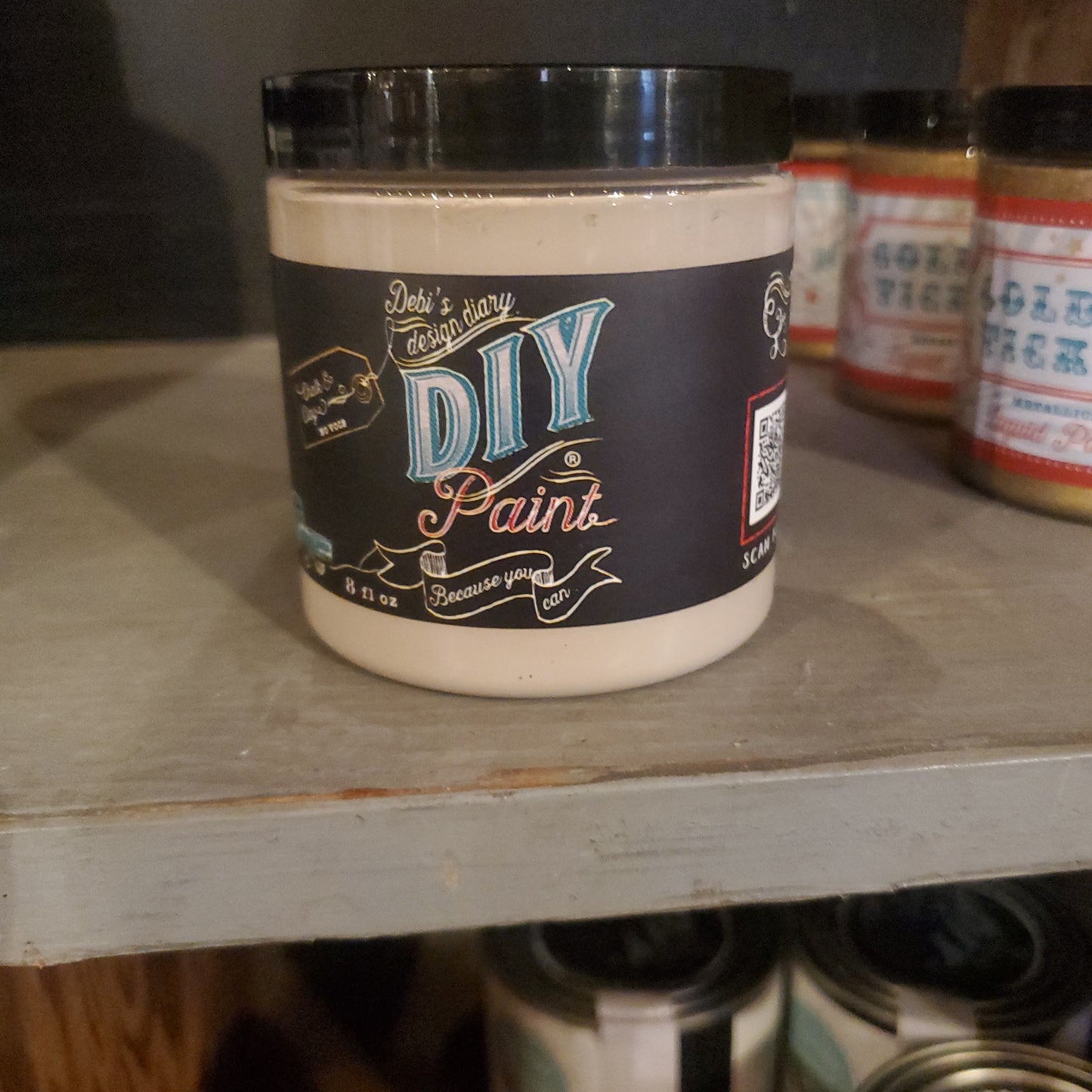 Debis DIY faded burlap