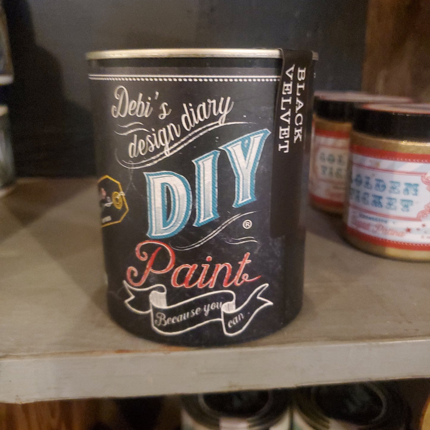 Debis DIY black velvet