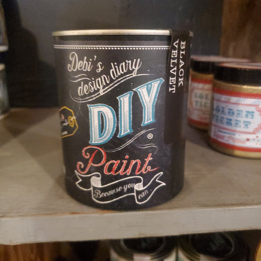 Debis DIY black velvet