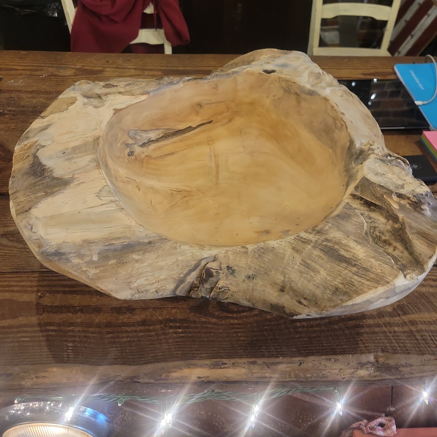 Knot Wood Bowl