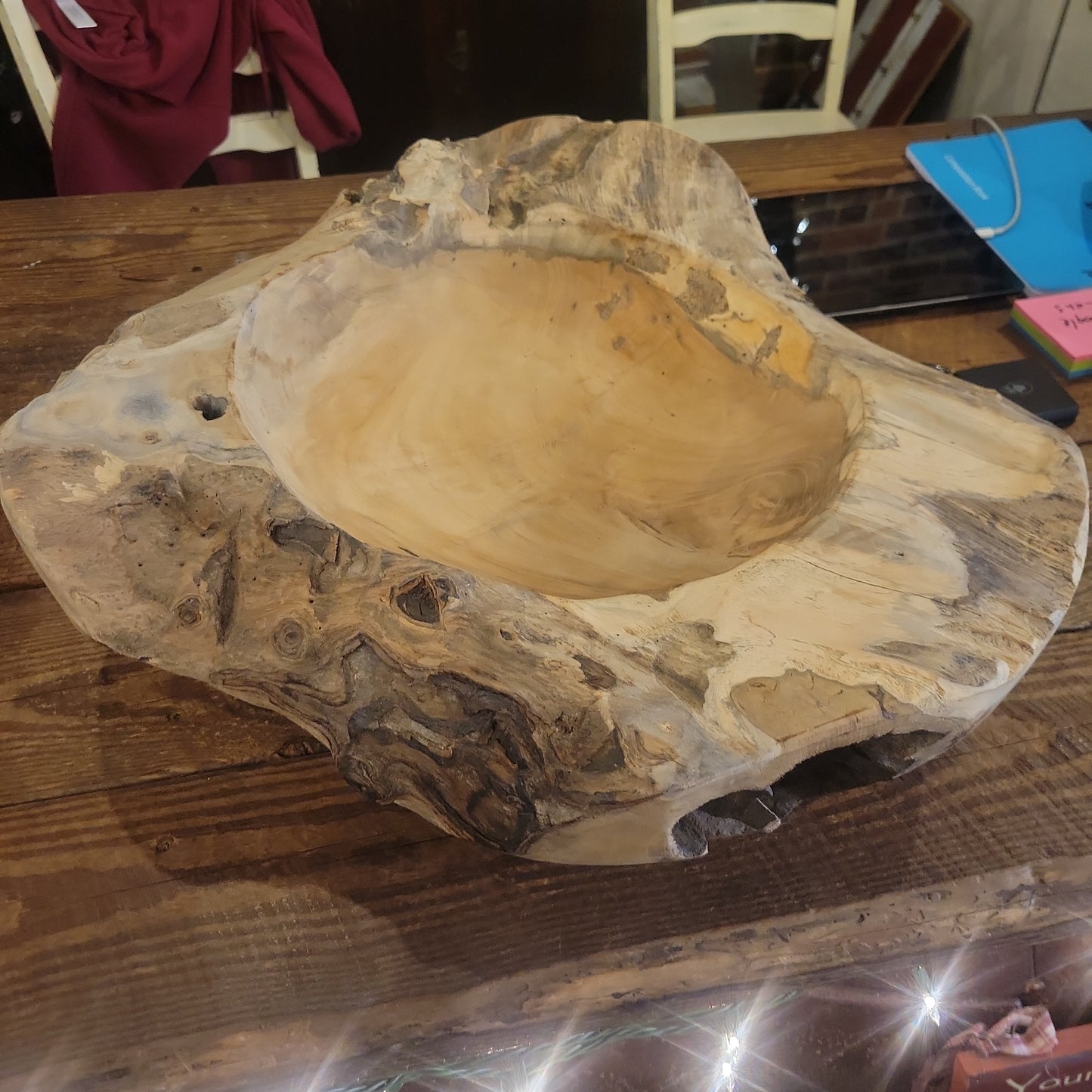 Knot Wood Bowl