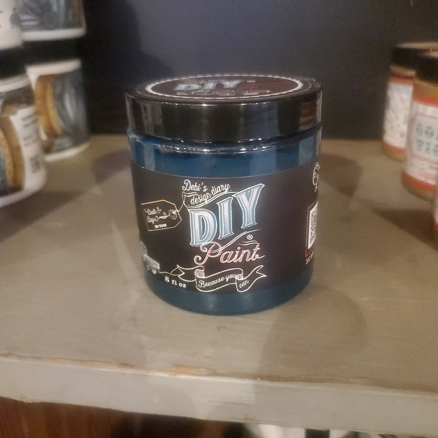 DiY paint Bohhemian blue