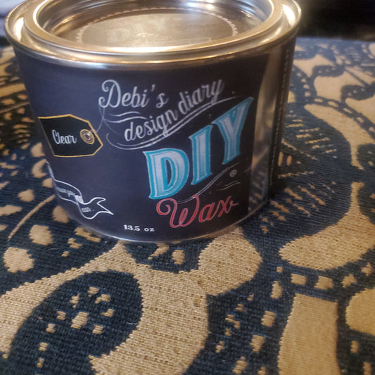 Clear wax 13.5 ounce