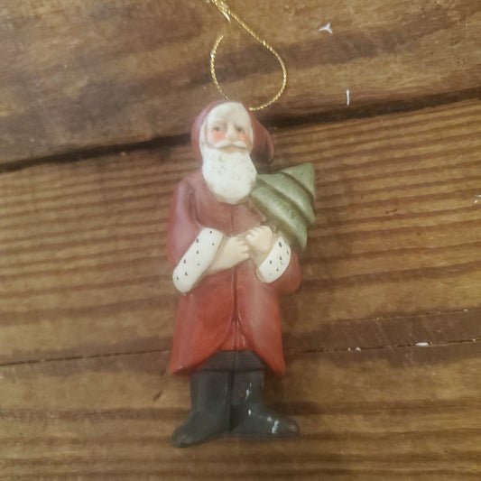 Vintage Santa ornament