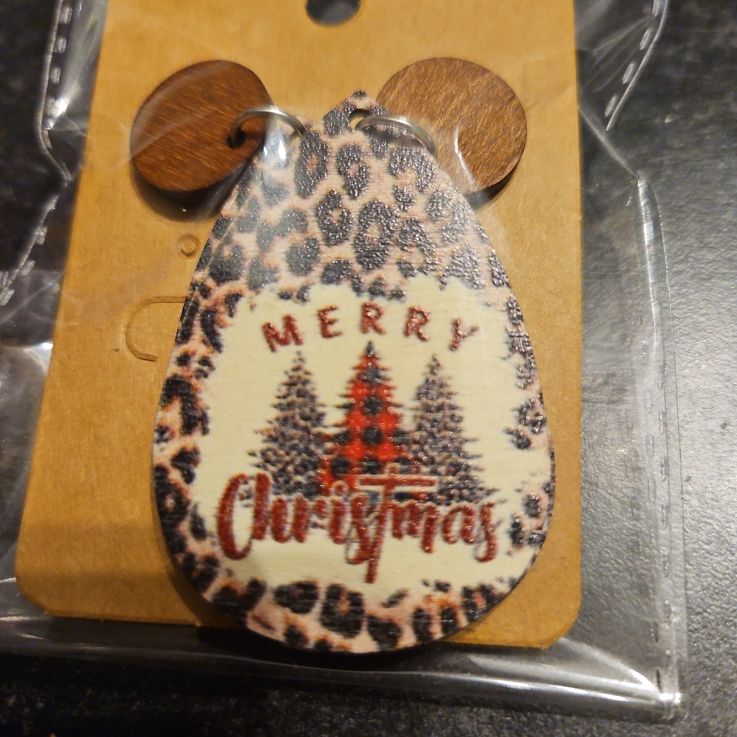 Christmas earrings