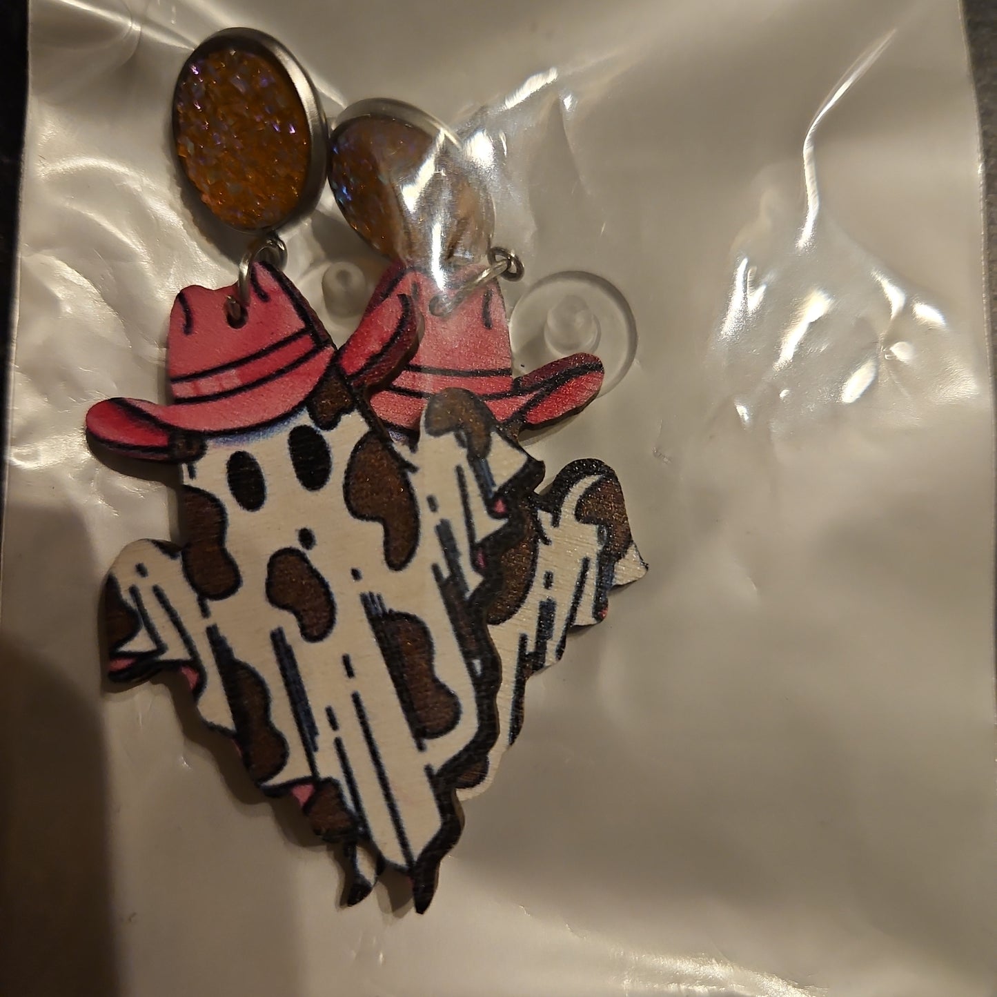 Ghost earrings